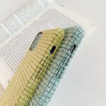 Autumn and winter solid color fabric phone case - Image 3