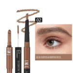 Three-in-one Double-headed Triangle Waterproof Eyebrow Pencil - Image 4