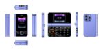 V8pro Dual Screen Folding Flip Function Mobile Phone - Image 8