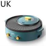 Multi-Function Hot Pot Barbecue One-Piece Pot Home Baking Tray Roasting and Frying Barbecue Machine Hotpot - Image 4