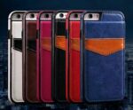 Compatible with Apple, iPhonex bracket phone case S7 classic crazy horse pattern multi-function card holder holster - Image 6