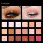 18 color eye shadow plate earth color sunset disks - Image 3
