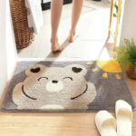 Bathroom Strong Absorbent Cartoon Stain-resistant Non-slip Mat