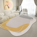 Cashmere Floor Mat Nordic Light Luxury Irregular - Image 4