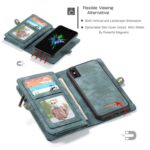 Compatible with Apple, Removable Leather Wallet Flip Stand Card Slot Case For iPhone - Image 8