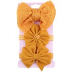 Baby Head Flower Child Bow Headdress - Image 2