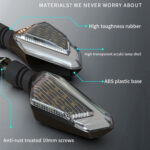 LED turn signal for off-road motorcycle modified accessories - Image 2