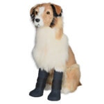 Pet waterproof shoes medium and large high-tube dog shoes - Image 6