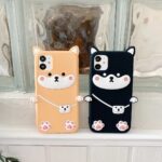 Compatible with Apple , Chai dog silicone mobile phone case - Image 3