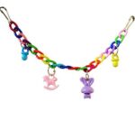 Parrot Acrylic Chain Suspension Bridge Swing Toy - Image 3