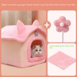 Cute Princess Cat Nest Thickened Puppet Winter Cat Pet Princess Bed - Image 9