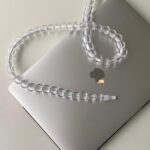 Transparent Bead Mobile Phone Data Cable - Image 8