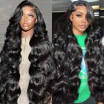 Lace Big Wave Long Curly Wig Head Cover