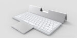 Three-in-one Wireless Bluetooth Touch Pad Wireless Keyboard Leather Sheath Stand Ipad Mobile Phone Universal - Image 6
