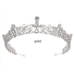 Bride Princess Crown Wedding Tiara - Image 2