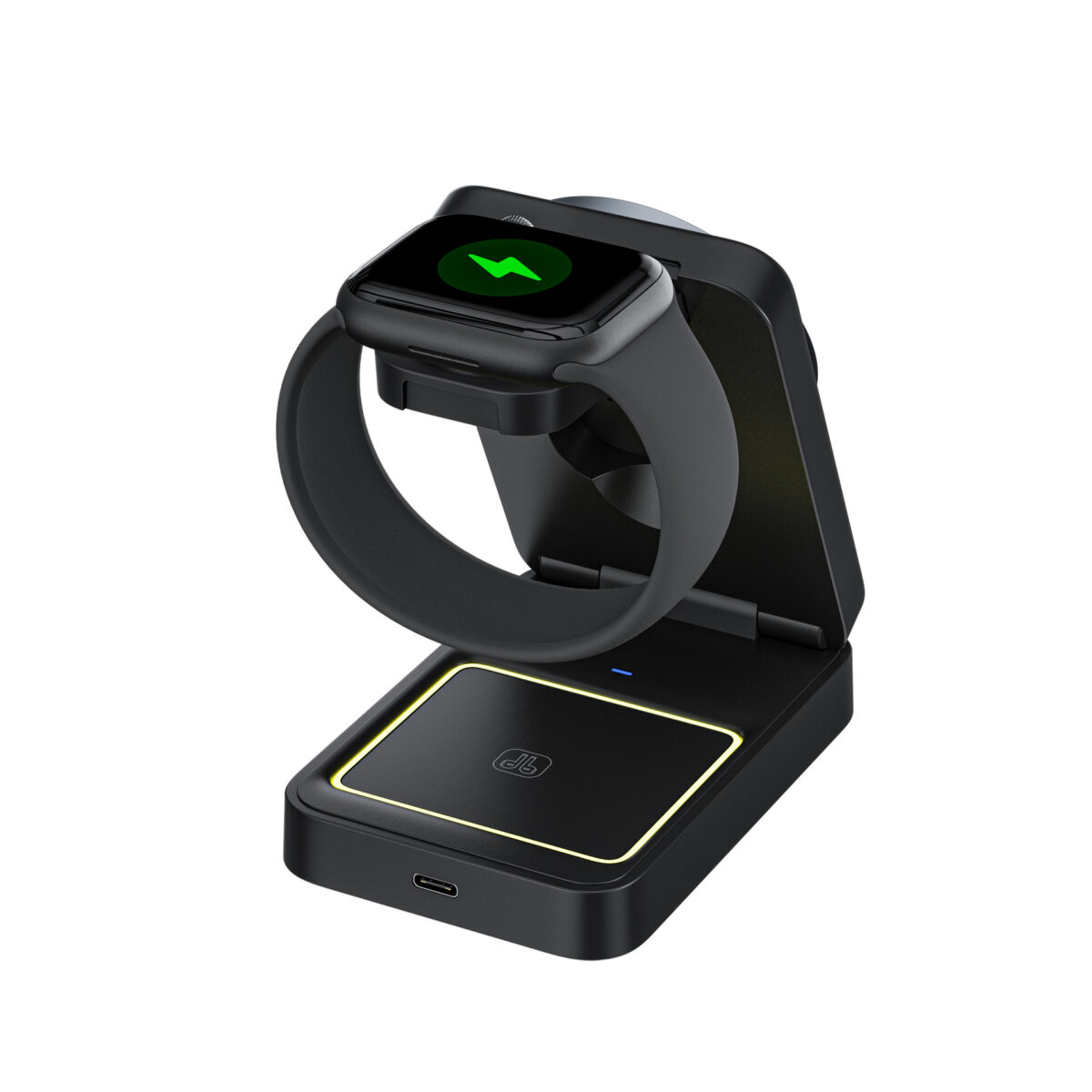 Folding Magnetic Three-in-one Wireless Charger 15W Fast Charge Multifunction Bracket - Image 3