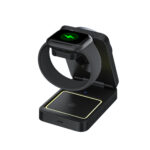 Folding Magnetic Three-in-one Wireless Charger 15W Fast Charge Multifunction Bracket - Image 3