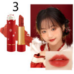 Women's Embossed Cat Lipstick Matte Moisturizing - Image 3
