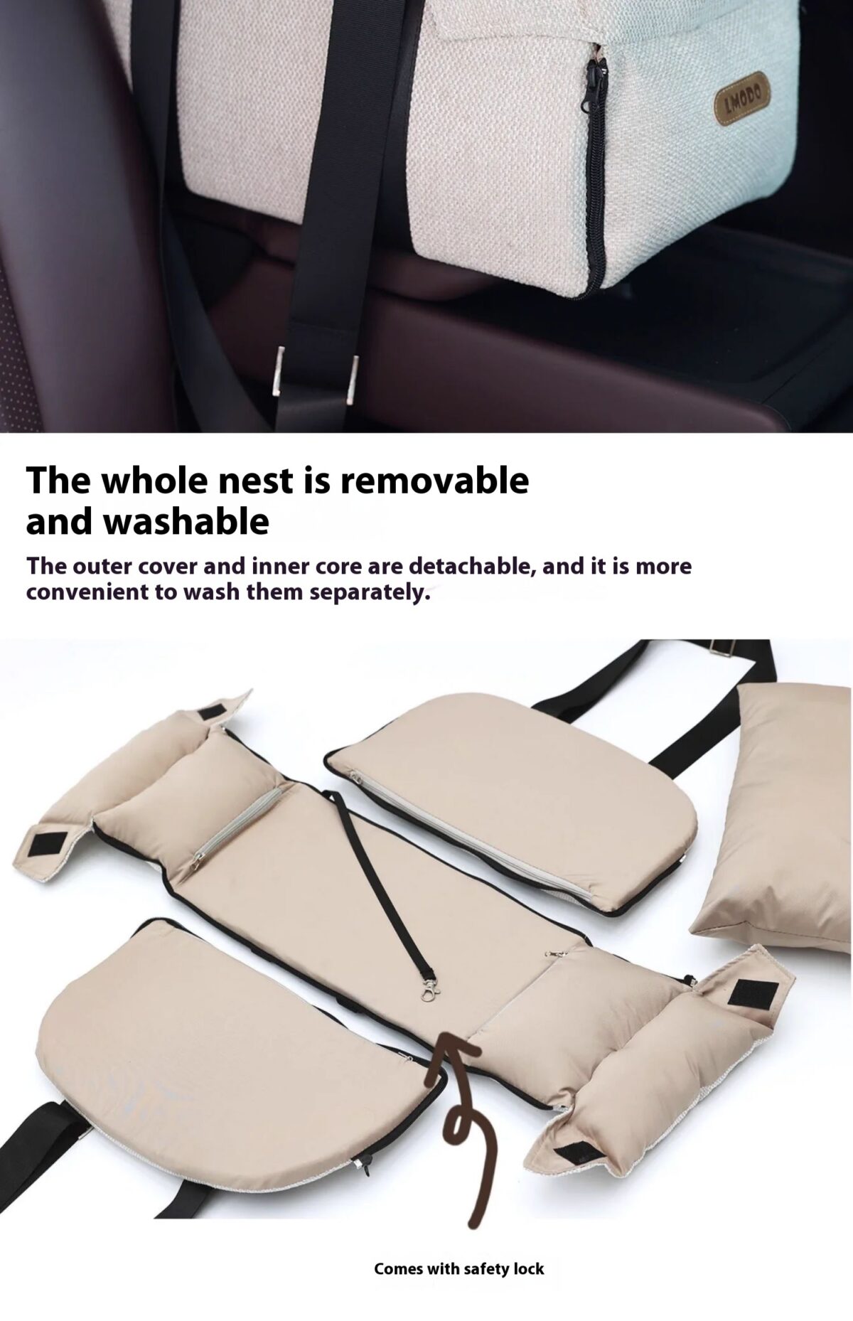 Pet Car Nest Diaper Bag Dual-use - Image 3
