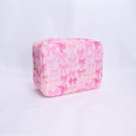 Printed Nylon Cosmetic Bag Travel Portable Storage - Image 2
