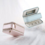 Simple Zipper Leather Jewelry Box Storage - Image 5