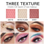 Multicolor Eye Shadow Plate Discoloration Resistant Full Set - Image 3