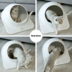 Litter Box Large Fully Enclosed Cat Litter Basin Deodorant - Image 3