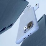Alloy Plain Leather Case For Xiaomi 11 - Image 5