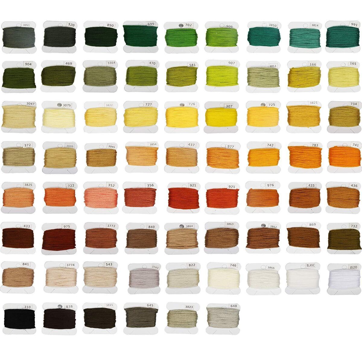 150 Color Thread With Accessories With Winding Plate - Image 4