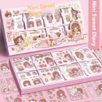 200 PET Tent Stickers With Seamless Waterproof Cartoon Design - Image 8