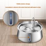 Pet 4L Water Drop Large Capacity With Window Stainless Steel Water Dispenser - Image 4