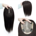 French Style Bangs Real Hair Wig Set - Image 6