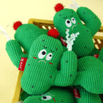 Colorful Cactus Cat Bite-resistant Self-Hi Toy - Image 3