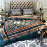 Digital Printed Cotton Fitted Sheet Bedding - Image 5