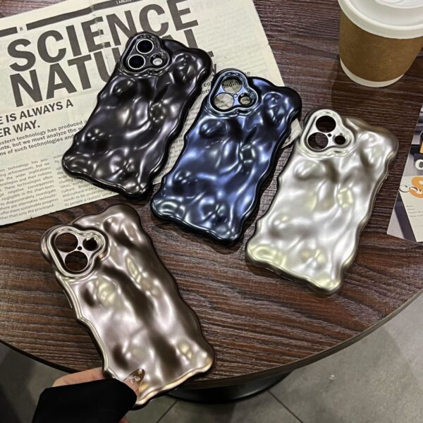 High-grade Electroplating Matte Bubble Shell