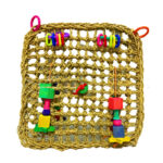 Pure Natural Straw Parrot Hammock - Image 3