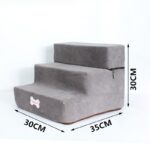 Pet Stairs Steps Cat And Dog Climb Stairs 3 Stairs Pet Bed Stairs - Image 2