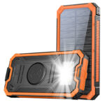 Outdoor Waterproof Wireless Charger Solar Charging Unit - Image 2