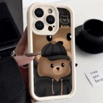 Cool Cute Bear Phone Case Cute Personality - Image 10