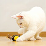 Electric Cat Car Toy Cute Bee Running Kitten Pet Toys Interactive Random Moving Stick Teaser Feather Electric Pet Cat Toys - Image 7