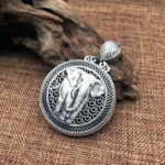 Elephant Sweater Chain Pendant Women Accessories - Image 2