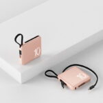 Mini Power Bank Large Capacity Small And Ultra-thin With Cable Portable Power Source - Image 4
