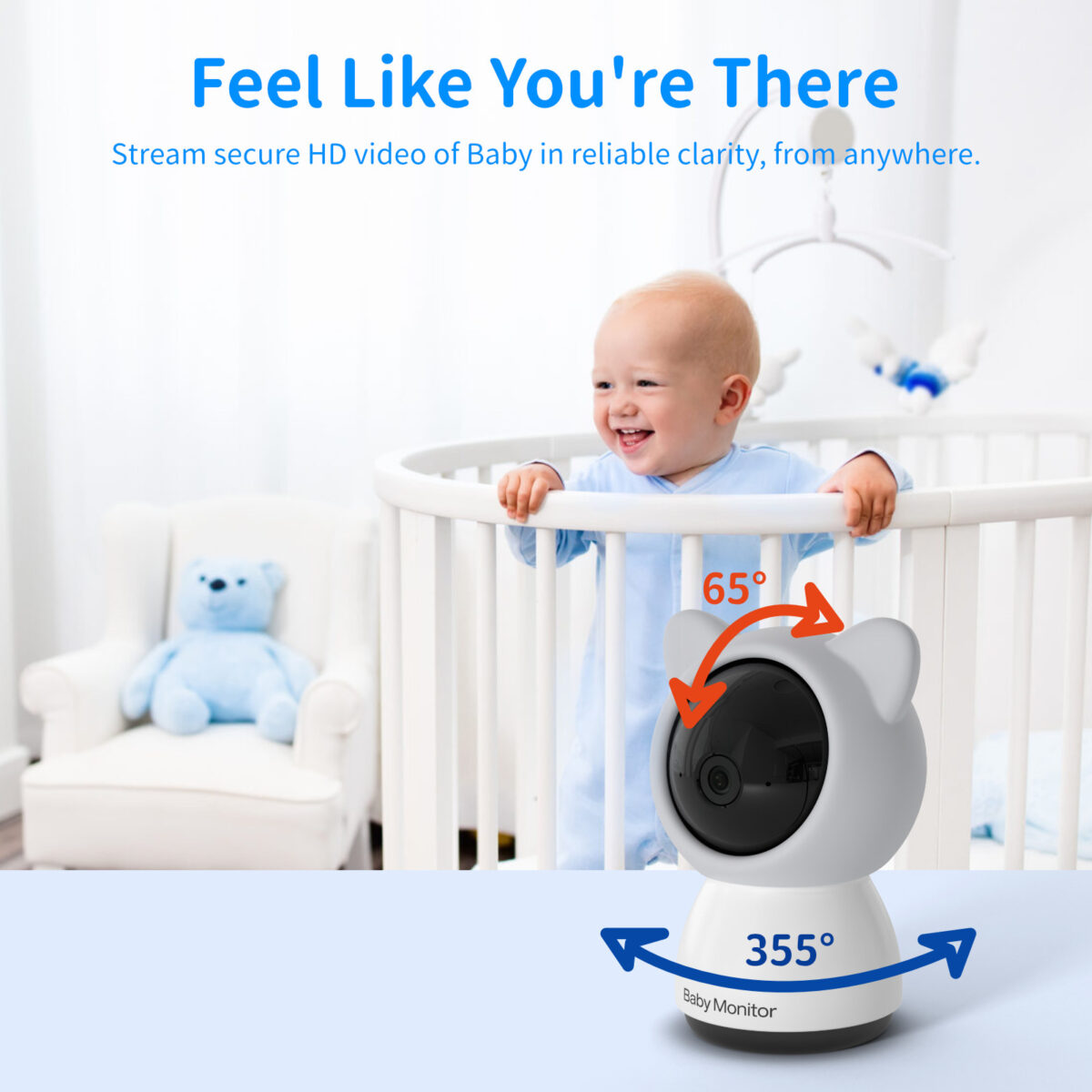 5-inch 1080p Baby Monitor Monitor - Image 1