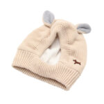 Fashion Simple Knitted Rabbit Ear Pet Hat - Image 4