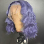 Wig Foreign Trade Cross-border New Arrival Multi-color Women's Mid-length Front Lace Short Curly Hair - Image 4