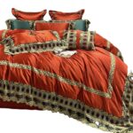 Luxury High Precision Brocade Silky Four-piece Set - Image 5