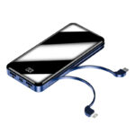 20,000mAh Typec Multi-function Mobile Power Bank With Cable - Image 3