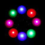 LED Luminous Pet Round Pendant Luminous Dog Tag Pet Charm Dog Flashing Tag Dog Collar Light, Suitable For Pets To Walk At Night - Image 10