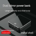 Mini Power Bank Large Capacity Double Face Mirror Thin And Compact - Image 7