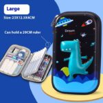 New EVA Elementary School Student Large Capacity Anti-fall Pencil Stationery Box - Image 7
